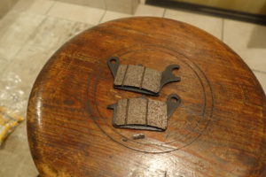 ブレーキパッド交換