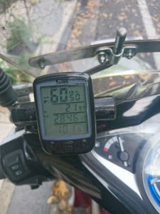 カブにデジタルメーター