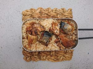 鯖の炊き込みご飯