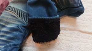 EUROボア防風ウォームパンツボア部分